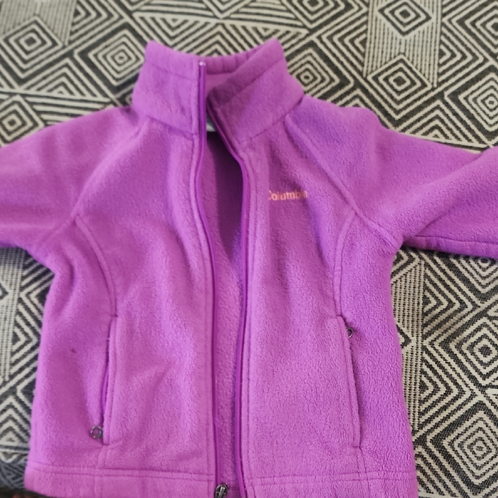 Columbia Vibrant Purple Fleece Jacket